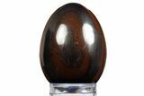 Polished Tiger Iron Egg - South Africa #312692-1